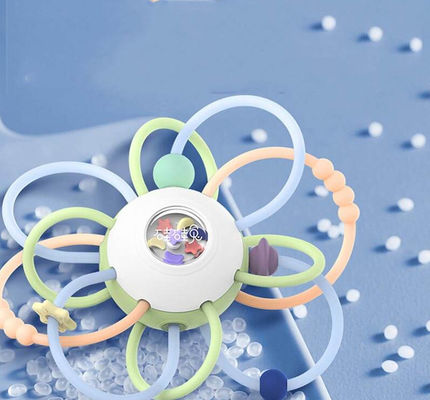 comprar Dispositivo acalmando-se pré-escolar recém-nascido de Toy Soft Silicone Dental Glue Soundmaking da bola da garra da mão do silicone de Manhattan do bebê online manufacture