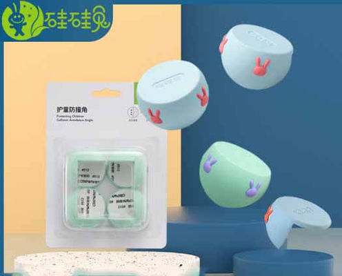comprar Do silicone não-tóxico anticolisão do protetor de canto da mobília do bebê saco anticolisão online manufacture