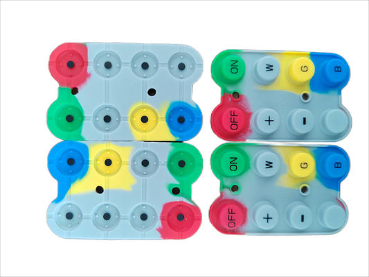 comprar Botões de silicone personalizados para dispositivos eletrônicos com interruptores de botão condutores e botões de borracha de silicone online manufacture