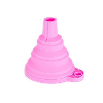 comprar Kitchen Food Grade Funnel de silicone Dispensador de líquidos Kitchen Pequena ferramenta Acessórios Dobráveis Funnel de silicone dobrável online manufacture