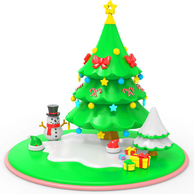 Brinquedos de quebra-cabeça para crianças são não tóxicos e inodoro bebê árvore DIY homem de neve brinquedos de empilhamento sensorial criativo