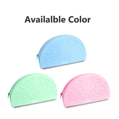 Saco de armazenamento de cosméticos de silicone de grande capacidade Porta-borracha de maquiagem de viagem organizador portátil de produtos cosméticos à prova d'água