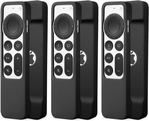 Manga protetora de silicone para controle remoto à prova de poeira e anti queda Manga protetora de controle remoto da Apple TV