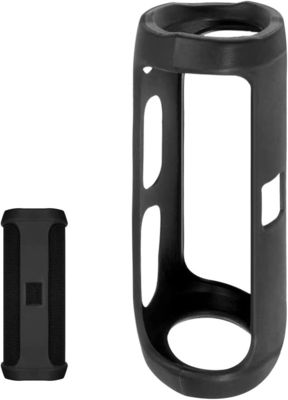LFGB Funda protetora de silicone inodorável Bluetooth Porta-vozes traseira de correia Crossbody Funda protetora anti-colisão livre de
