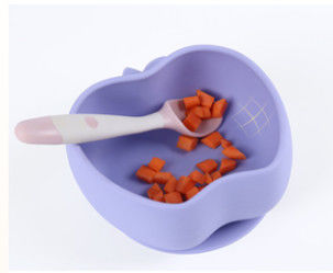 Copo de sucção infantil grande Copo de silicone para bebê integrado antiderrapante Copo de alimentos suplementares