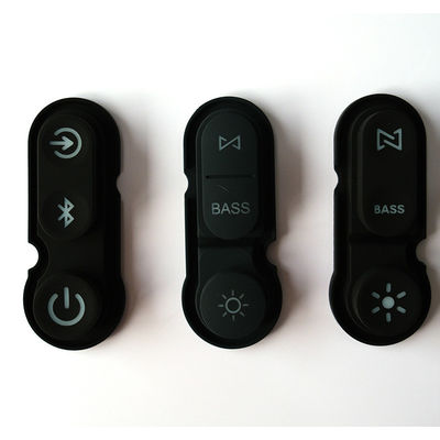 Acessórios de alto-falante personalizados de fábrica com botões de silicone Bluetooth Keycaps de alto-falante teclado Keycaps de silicone