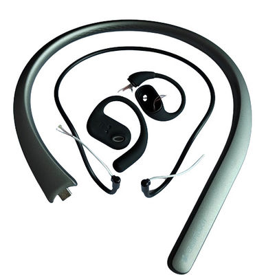 Componentes personalizados de fones de ouvido Neckband Bluetooth Fones de ouvido Silicone Neckband Acessórios