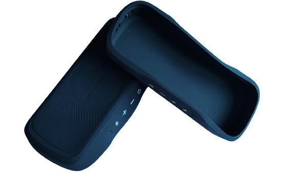 Porta-vozes de silicone de viagem portátil de proteção de áudio antiderrapante
